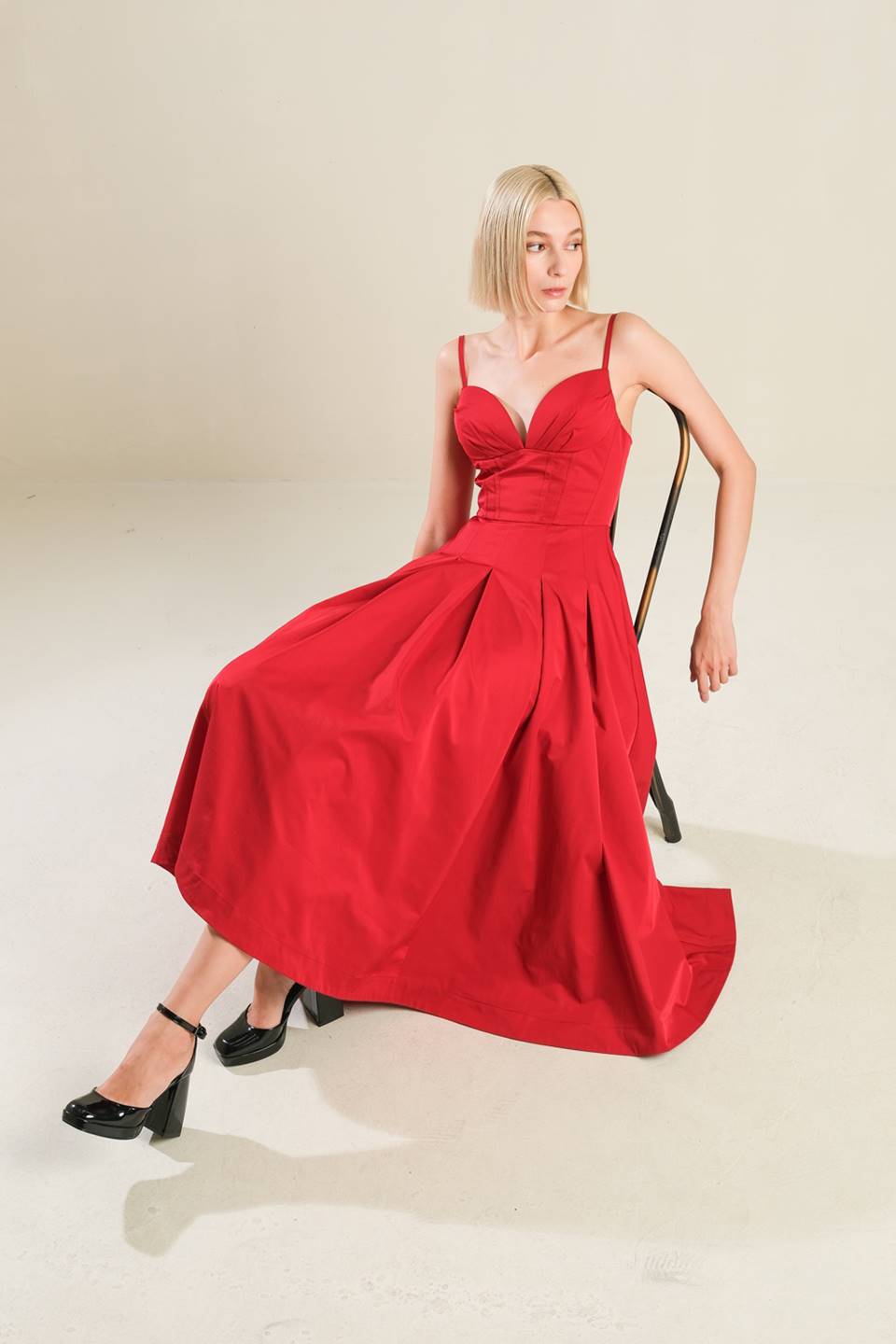 DREAM KEEPER WOVEN MIDI DRESS Flying Tomato
